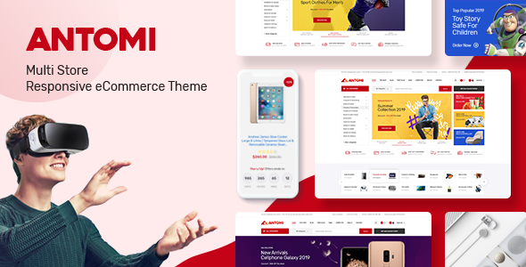 Antomi - Multipurpose Theme for WooCommerce WordPress Logo